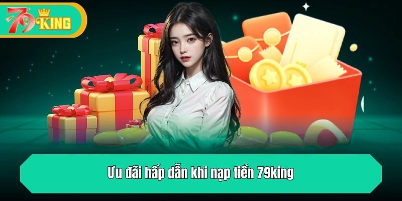 Ưu đãi hấp dẫn khi nạp tiền vào 79king